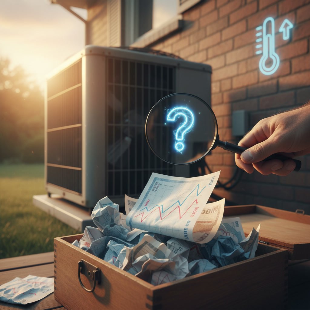 HVAC unit working overtime with rising utility bills